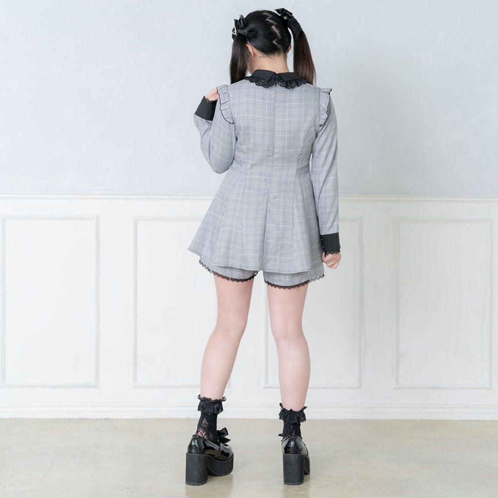 Tiny】胸元開き角襟セットアップ – レディースファッション通販