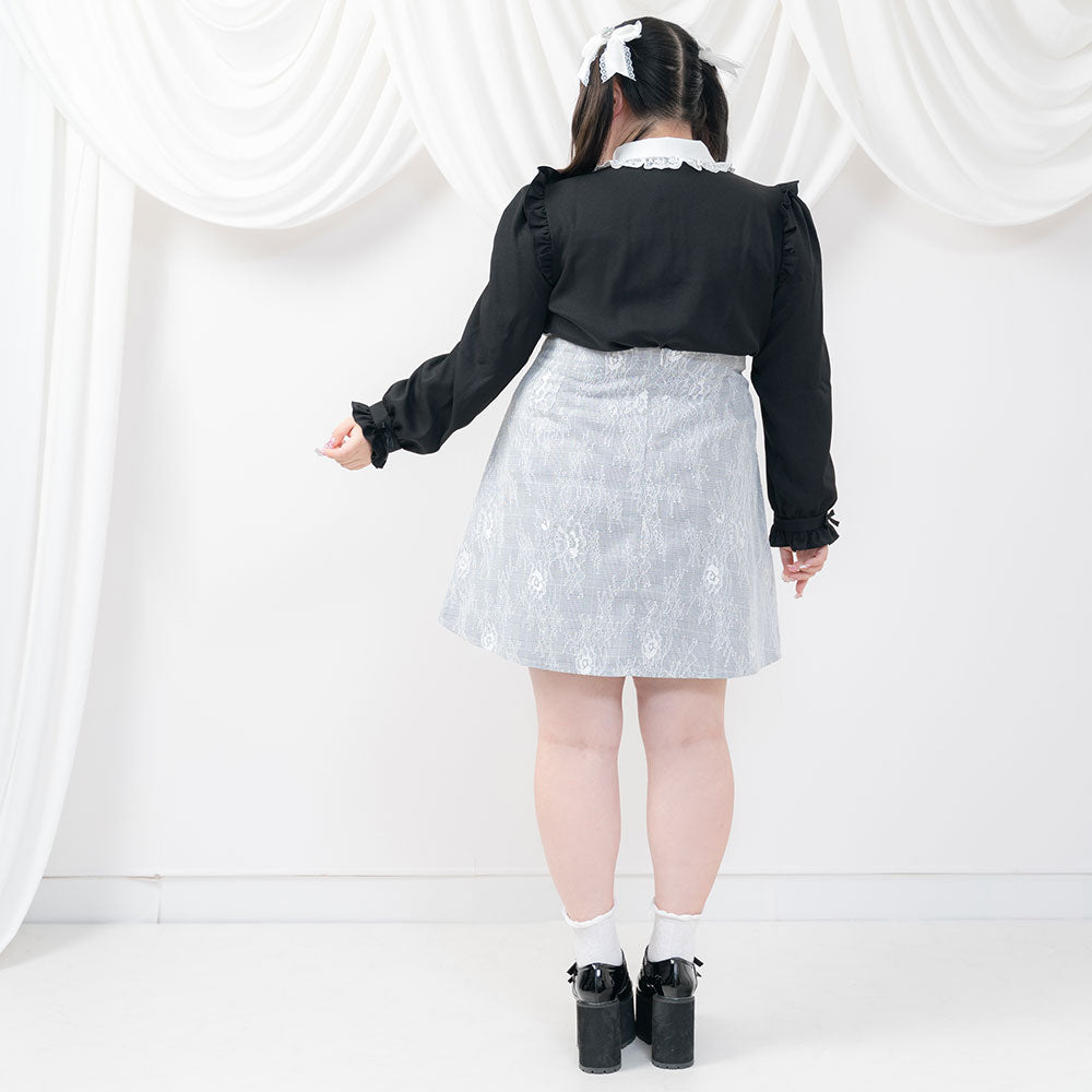 レースアップスカート レース重ねレースアップスカート – レディースファッション通販