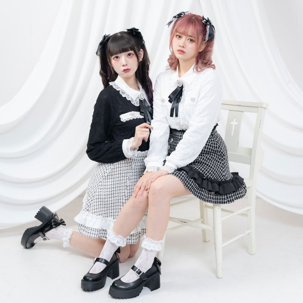 エイミー❤︎ビジューレースブラウス　新品❤︎ eimy istoire - エイミー❤︎ビジューレースブラウス 新品❤︎の通販