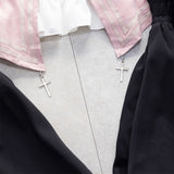 【2buy3buy対象】十字架チャームセーラーデザインスカート