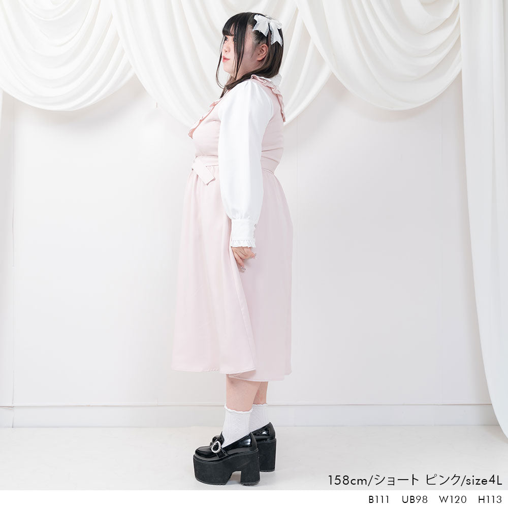お茶会フリルリボンワンピース – レディースファッション通販の夢展望
