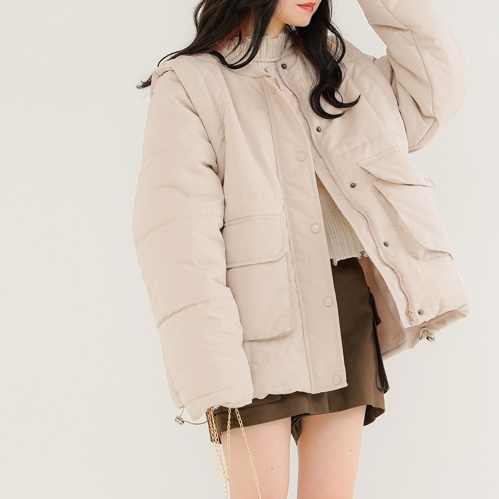 マルチwayフェイクダウンジャケット – レディースファッション通販の夢  