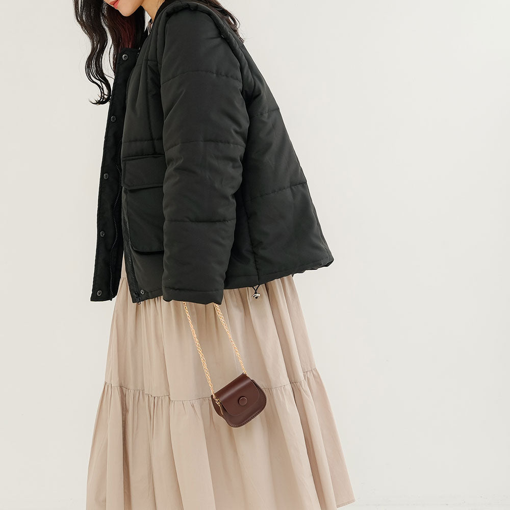 まとめ買い対象】マルチwayフェイクダウンジャケット – レディース