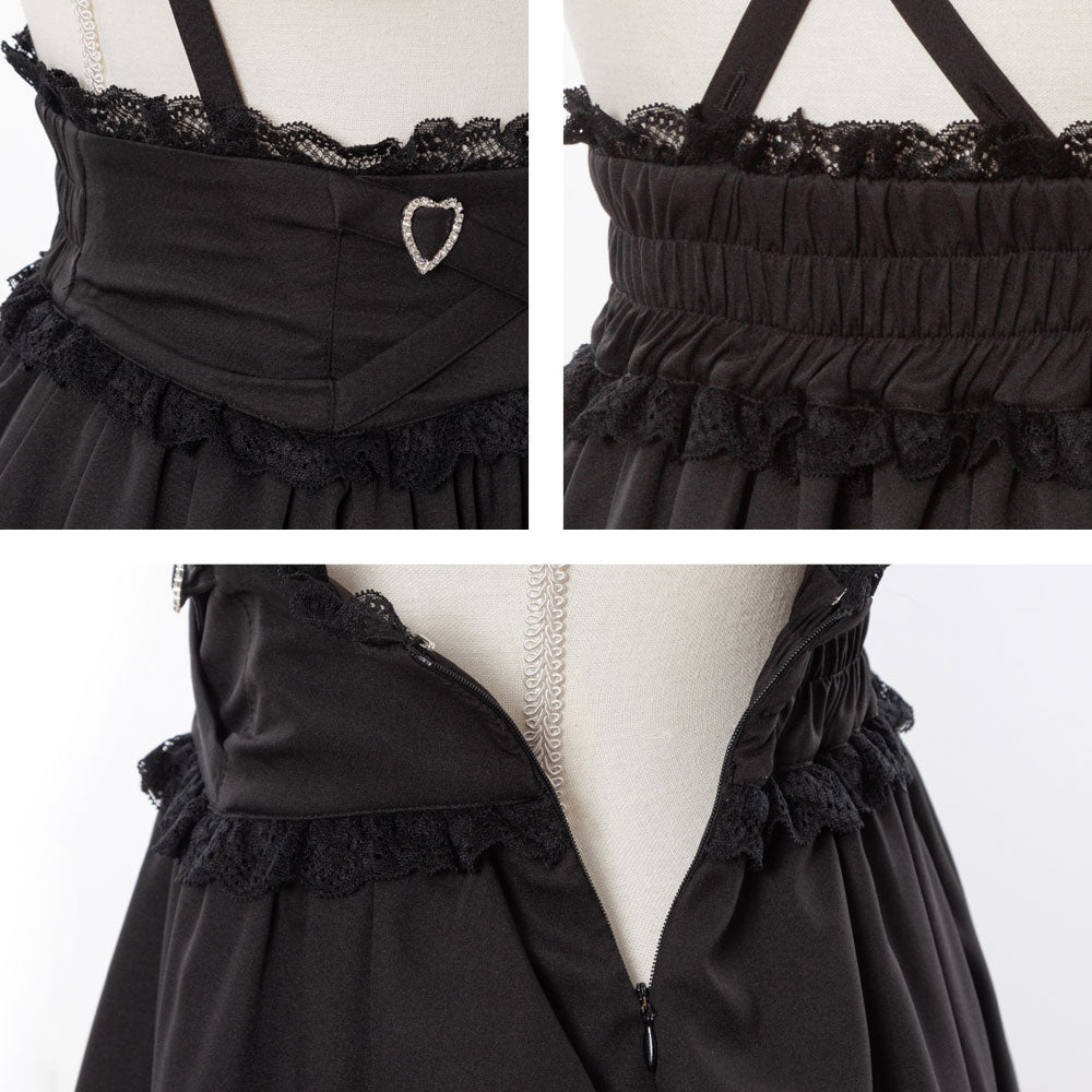 キラキラハートクロスベルトスカート – レディースファッション通販の