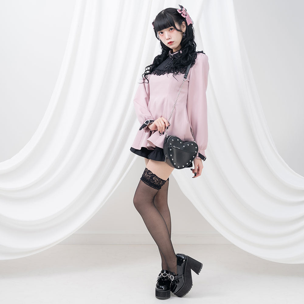 新発売 新商品 STEPUP対象】【送料無料】ハートチョーカーヨークレース コスプレ衣装