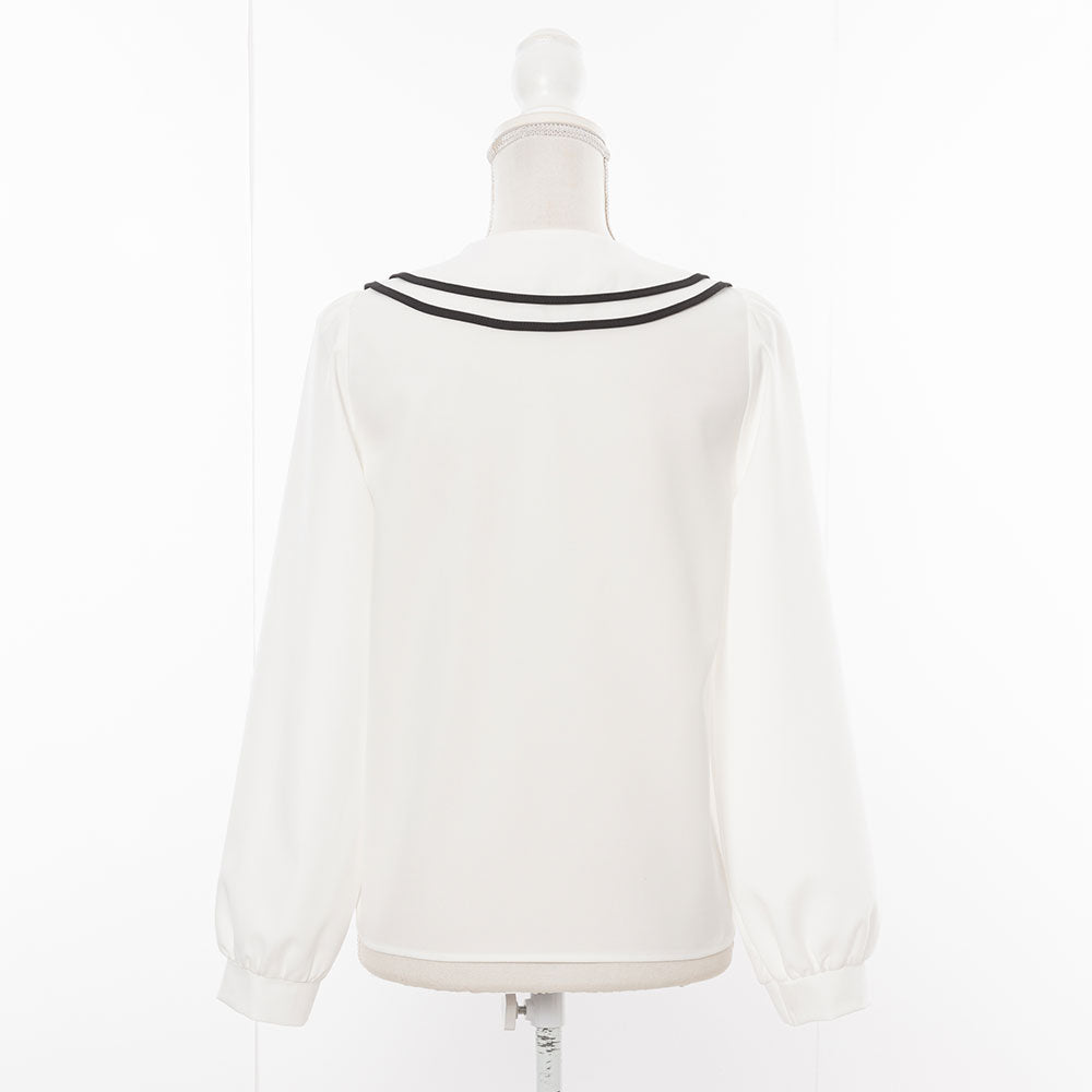 美品 モラビトプルミエ モニーレ付き ツイストデザイン ウールブラウス 38 美品 モラビトプルミエ モニーレ付き ツイストデザイン ウール