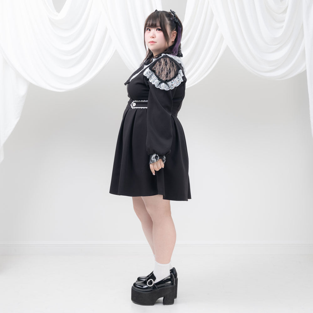 Myu　ヨークフリル マキシワンピース ミュー Myu ヨークフリル マキシワンピース ベリー Berry