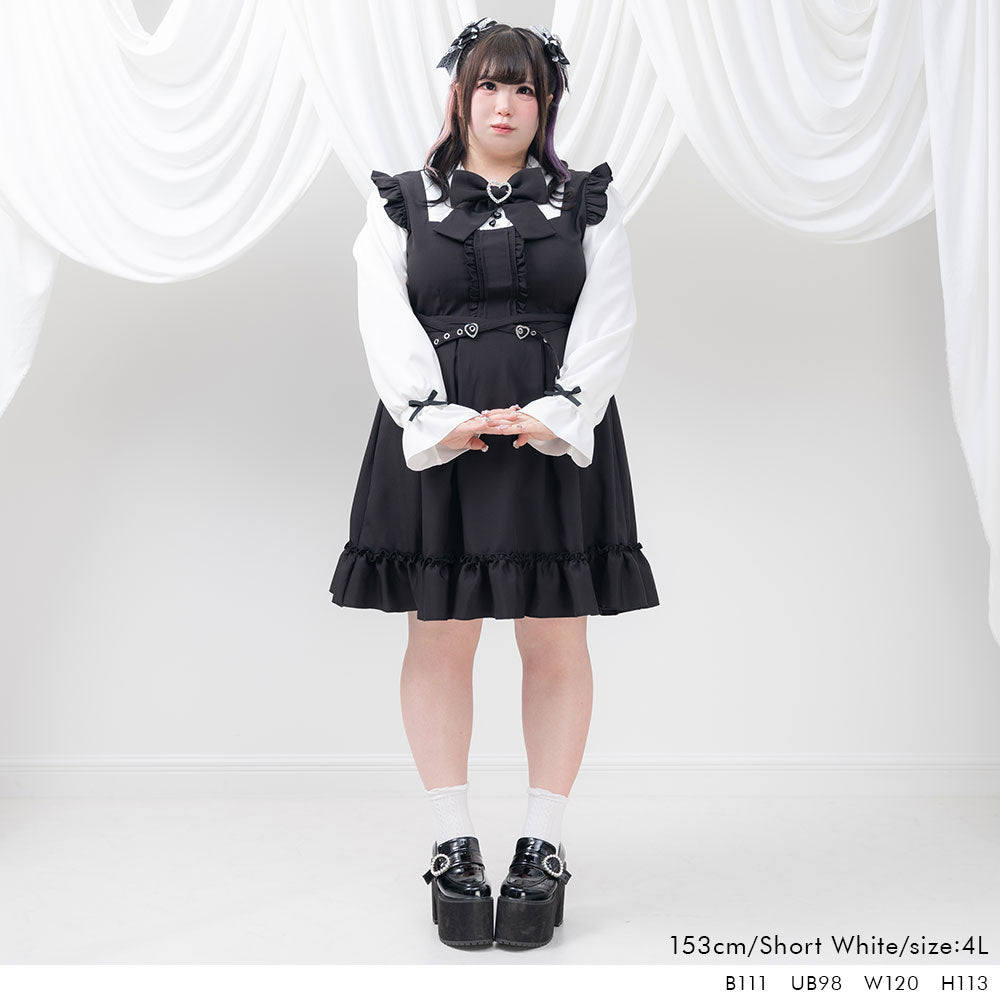 キラキラハートクロスベルトワンピース – レディースファッション通販