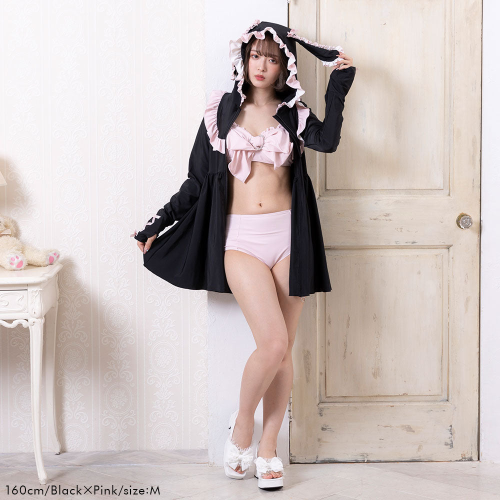 うさ耳ワンピースラッシュガード – レディースファッション通販の夢