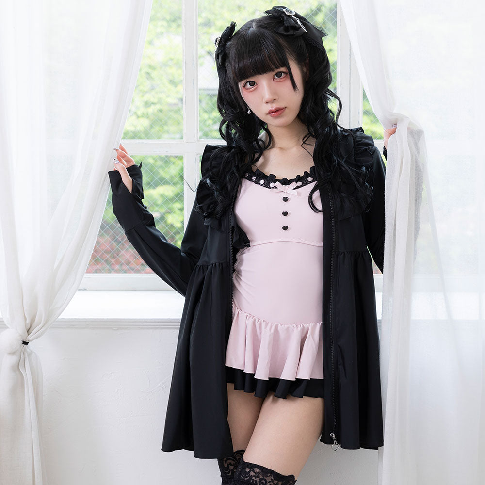 うさ耳ワンピースラッシュガード – レディースファッション通販の夢