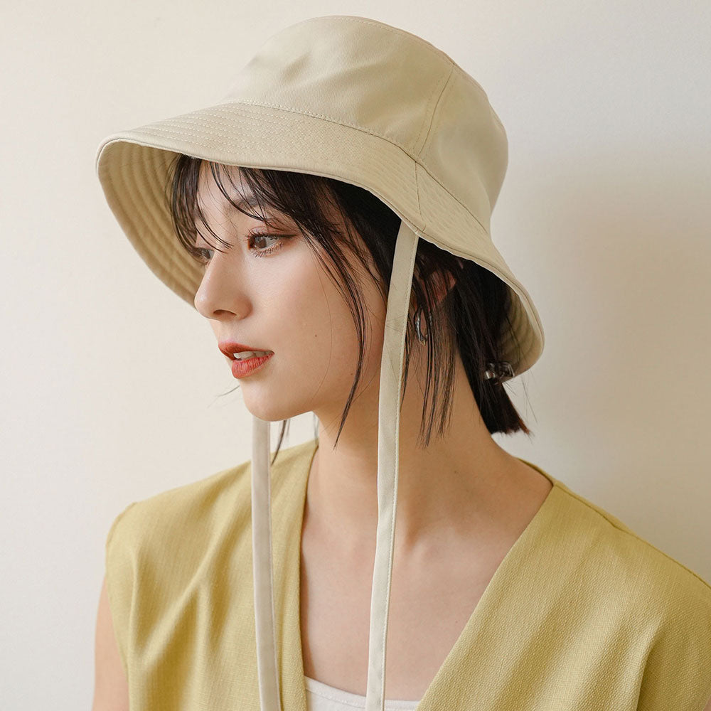 リボン付きバケットハット【2WAY】 – レディースファッション