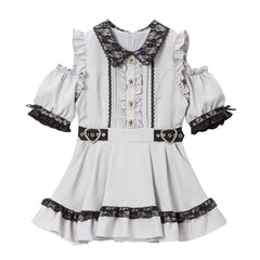 チュニック　ブルーグレー