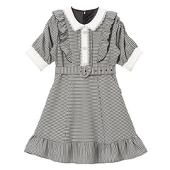 膝上　ギンガム