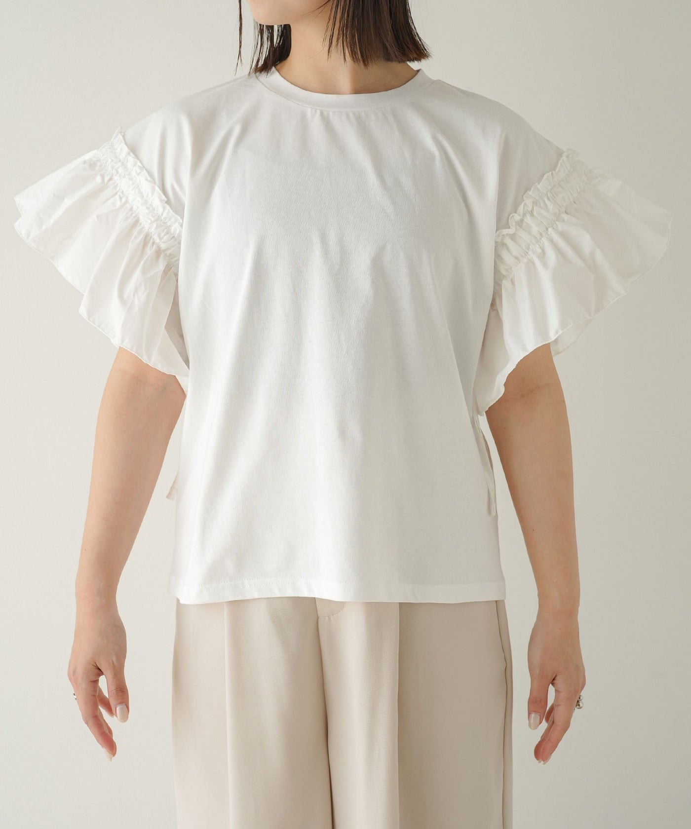 フリルスリーブトップス ⚘ オーダーページ フリルスリーブトップス – レディースファッション通販の夢展望【公式】