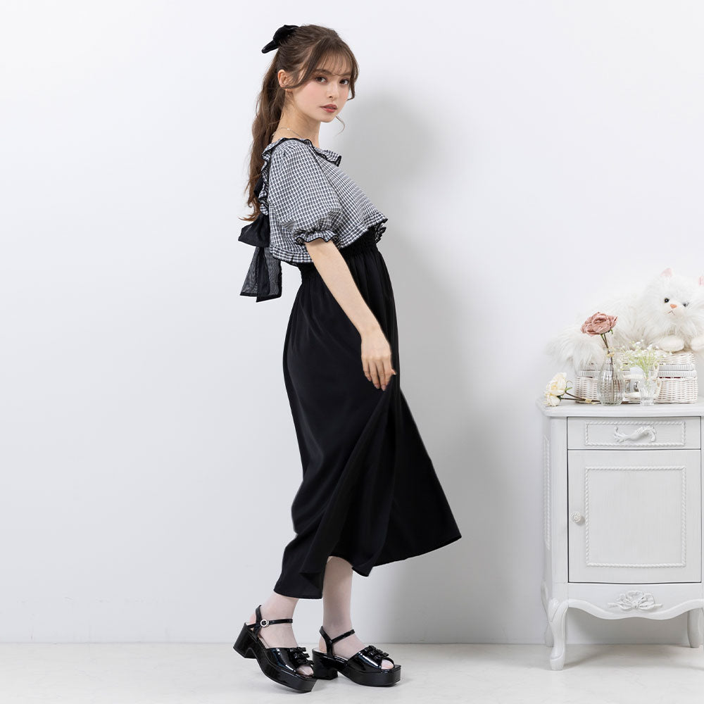 まとめ買い対象】マルチwayコンパクトボレロ×キャミワンピース