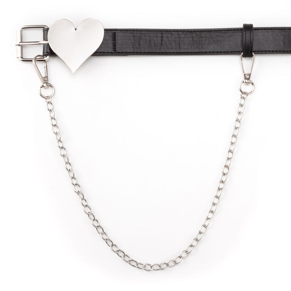 ハートプレートチェーンベルト – レディースファッション通販の夢展望