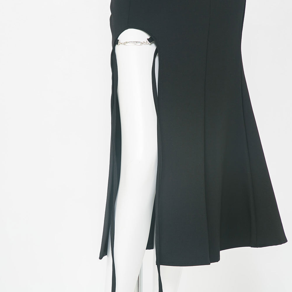 スリットストレッチマーメイドスカート【大きいサイズ有