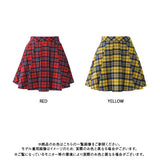 【Rabintage】Pop Check Mini Skirt