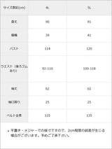 袖レース切替ベルトワンピース