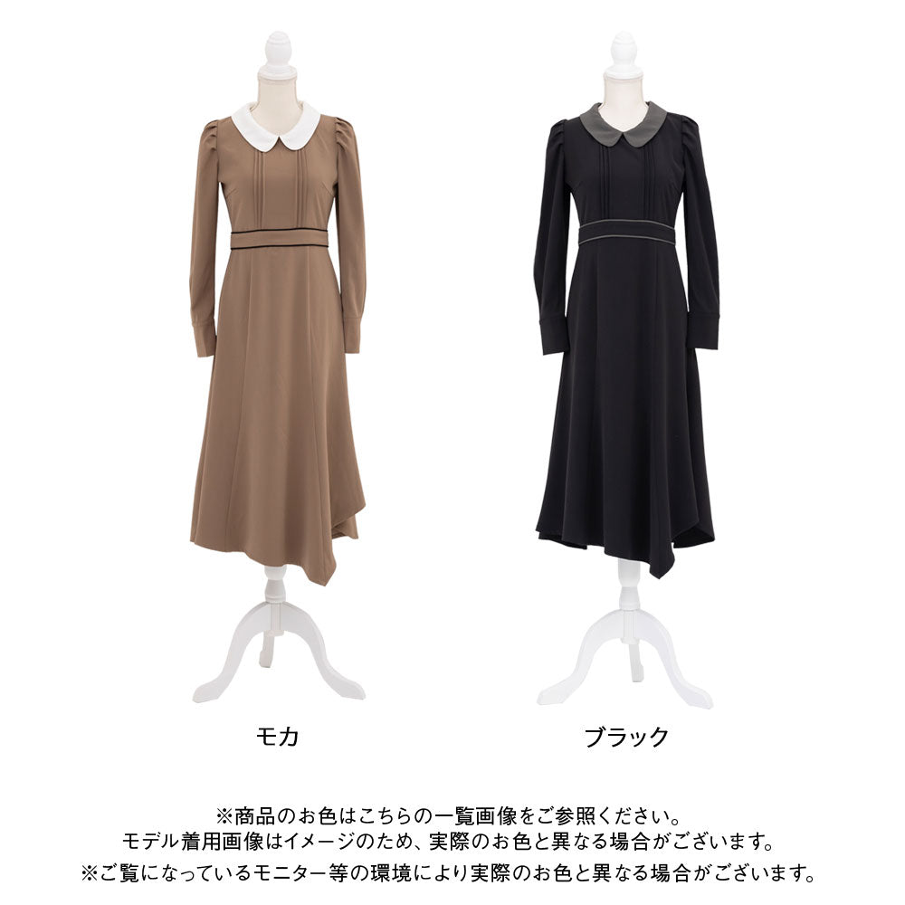 BEATINGHEART 日本製 トリアセ混 ボウタイ マーメイドワンピ ロング パイピングマーメイドワンピース – レディースファッション通販の夢