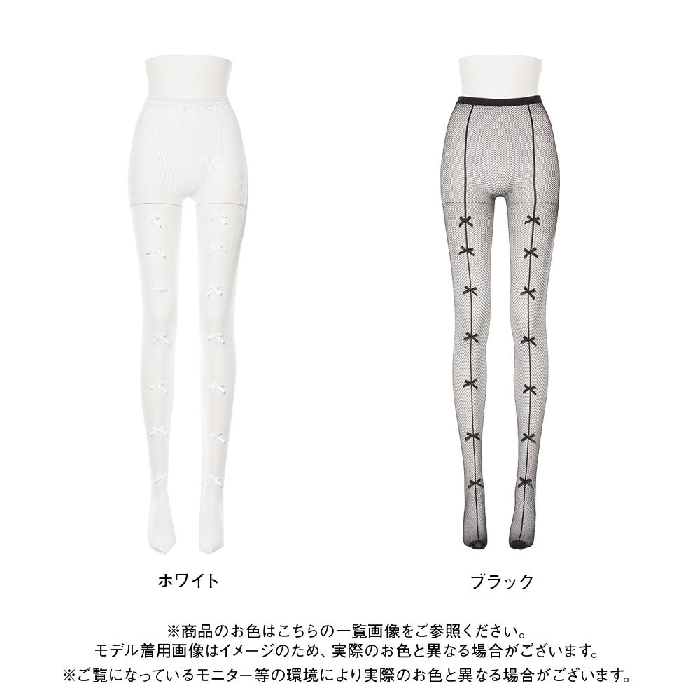 センターリボン網みタイツ – レディースファッション通販の夢