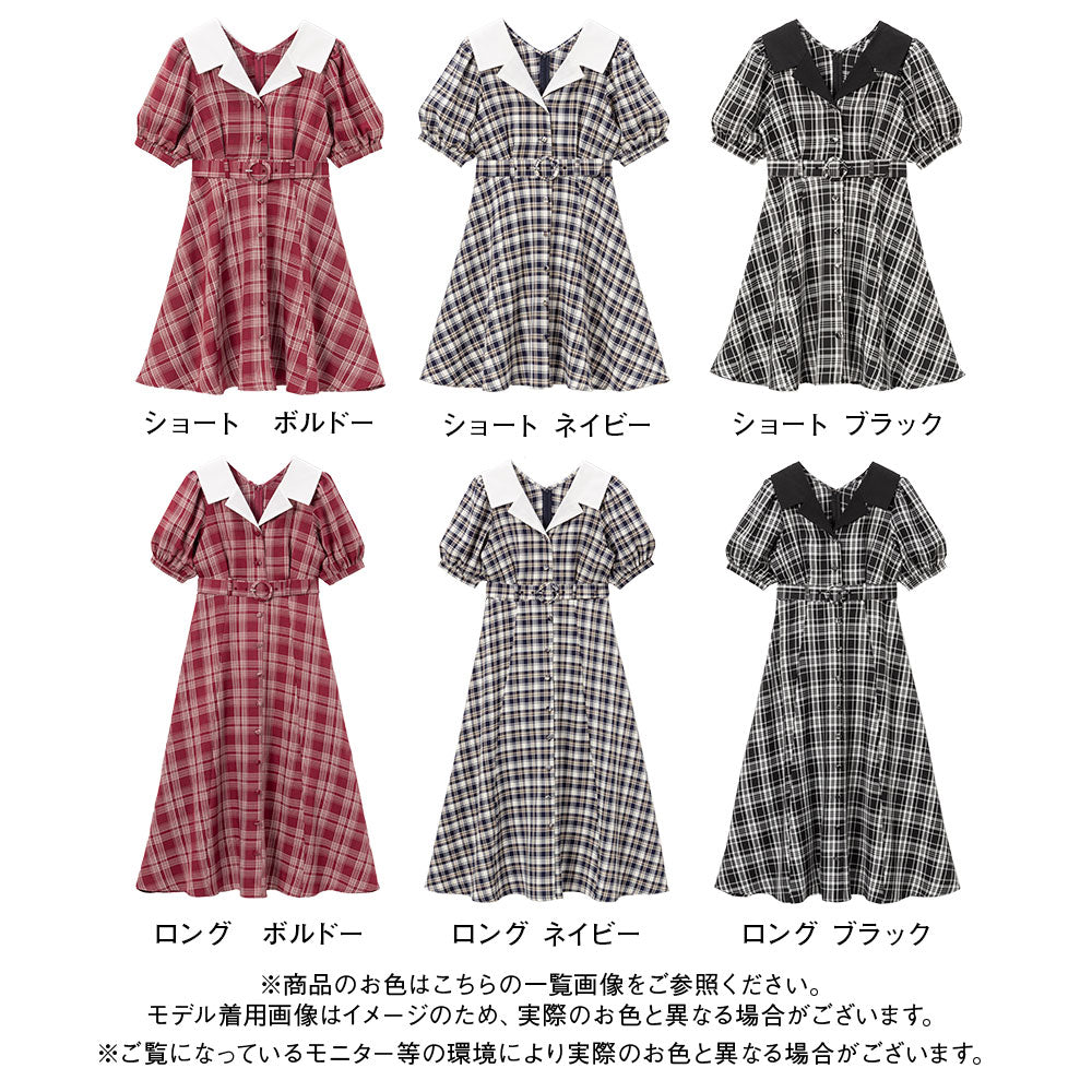 ワンピース フレンチ エレガント キュート 爽やか 春 デート REGINA RISURRE 【タック ワンピース エタニティ】春 夏 秋